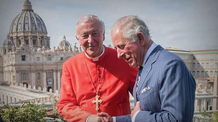Cardeal Vincent Nichols e rei Charles III, no Vaticano, Marcin Mazur, 
Catholic Communications Network