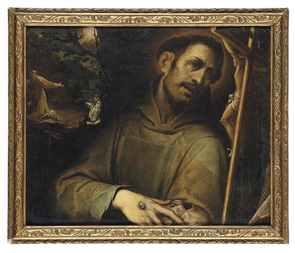 São Francico de Assis, séc. XVII, Jacopo Ligozzi 