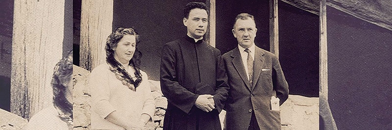 Beato Padre Rutílio Grande Garcia em sua Ordenação Sacerdotal, 30 de julho de 1959, arquivo