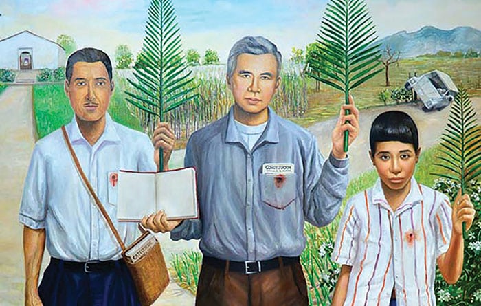 Manuel Solórzano, Beato Padre Rutílio Grande Garcia e Nelson Rutílio Lemus, EDH / Jessica Orellana