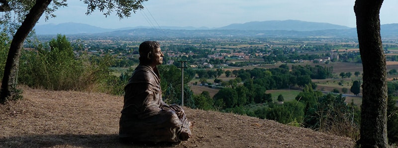 Estátua de São Francisco de Assis, Assis (Itália), Pixabay