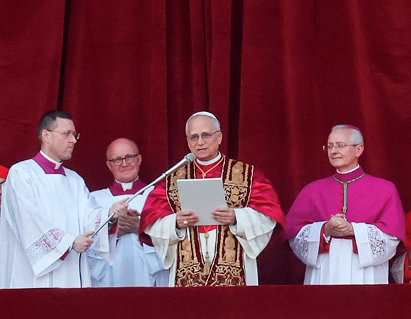 Primeiro discurso de Papa Leão XIV, 8 de maio de 2025, Vatican Media
