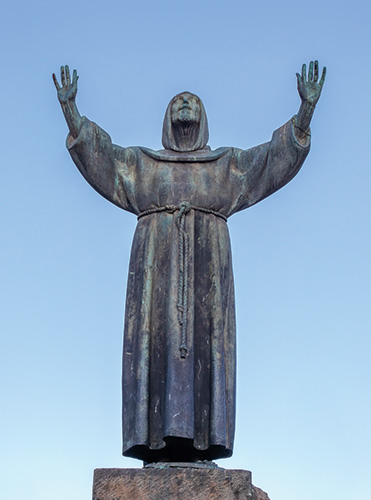 Estátua de São Francisco de Assis, iStockPhoto