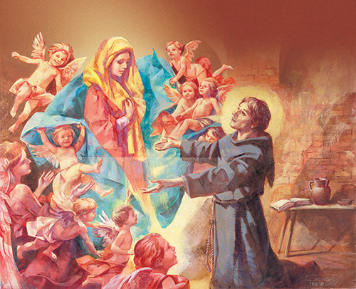 Virgem Maria e Santo Antônio, Giorgio Trevisan