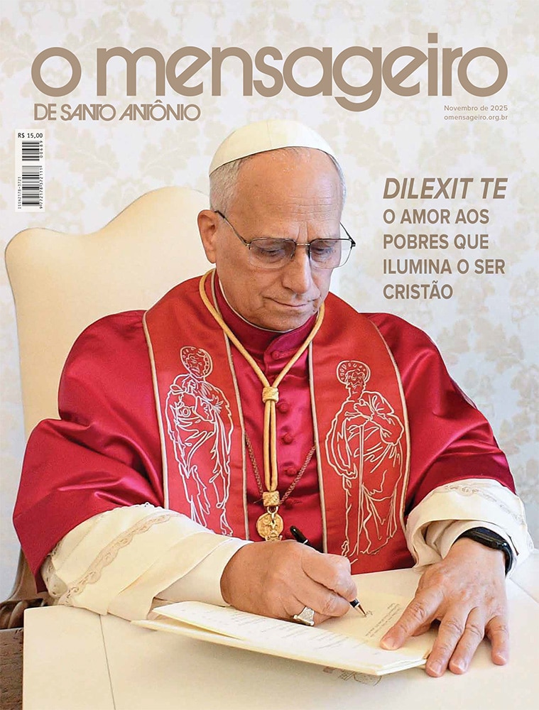 Capa Revista O Mensageiro de Santo Antônio - Novembro 2025