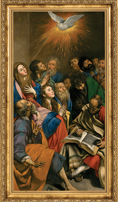 Pentecostes, entre 1612 e 1614, Juan Bautista Maíno