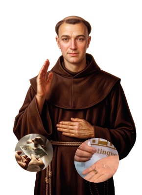 A fé e a espiritualidade como instrumentos de cura 5 Santo Antônio de Sant'Anna Galvão e pílulas de frei Galvão, santuariofreigalvao.com